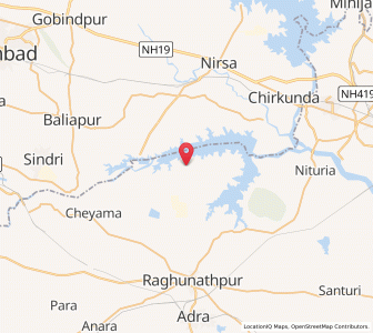 Map of Lakhyabad, West Bengal