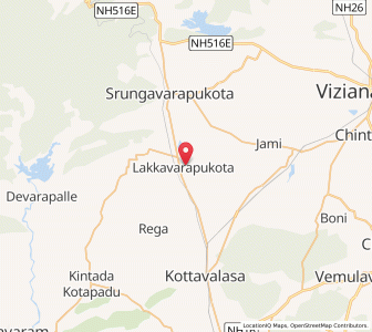 Map of Lakkavarapukota, Andhra Pradesh