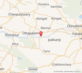 Map of Lakkidi, Kerala