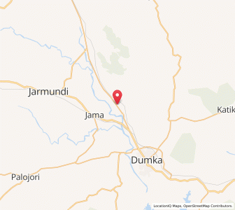 Map of Lakra Dewani, Jharkhand