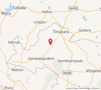 Map of Lakshmipuram, Andhra Pradesh
