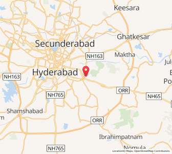 Map of Lal Bahadur Nagar, Andhra Pradesh