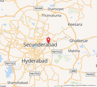 Map of Lalaguda, Andhra Pradesh