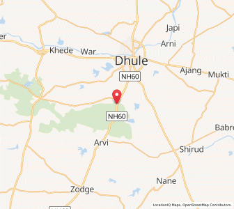 Map of Laling, Maharashtra
