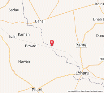 Map of Lalpur ki Dhani, Haryana