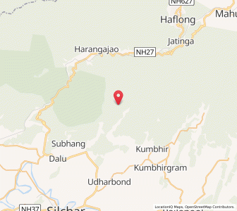 Map of Lalsong, Assam