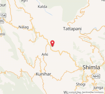 Map of Laltana, Himachal Pradesh