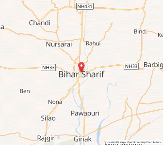 Map of Laluwabari, Bihar