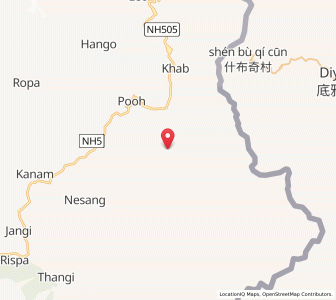 Map of Lamache, Himachal Pradesh