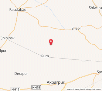 Map of Lamahra, Uttar Pradesh
