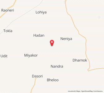 Map of Lambana Bhatiyan, Rajasthan