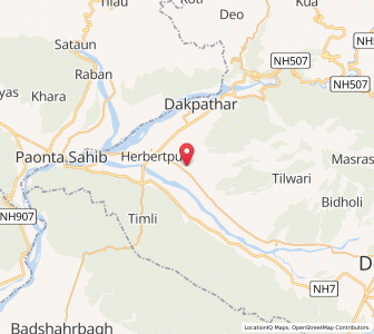 Map of Lambarpur, Uttarakhand