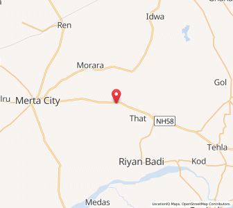 Map of Lampolai, Rajasthan