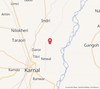 Map of Landaura, Haryana