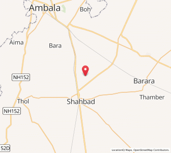 Map of Landha, Haryana