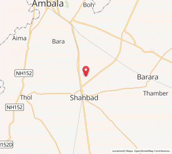 Map of Landhi, Haryana