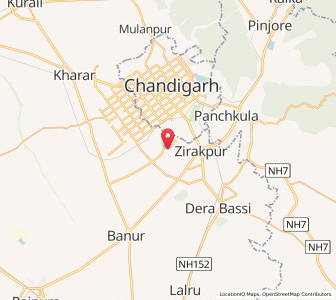 Map of Landial, Punjab
