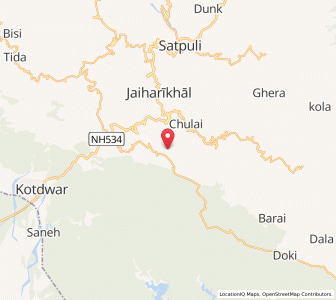 Map of Langbari, Uttarakhand