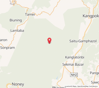 Map of Langga, Manipur