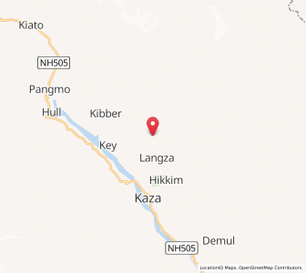Map of Langja, Himachal Pradesh