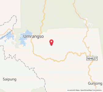 Map of Langlut, Assam