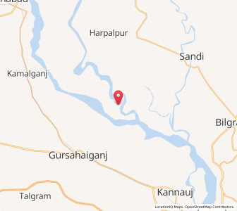 Map of Lansai Purwa, Uttar Pradesh