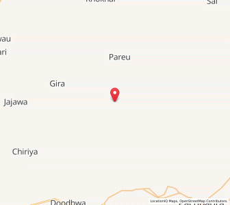 Map of Lapundra, Rajasthan