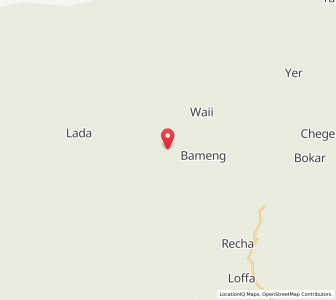 Map of Lapung, Arunachal Pradesh