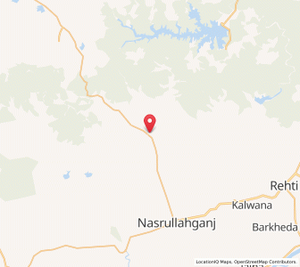 Map of Larkui, Madhya Pradesh