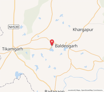 Map of Larwari, Madhya Pradesh