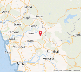 Map of Latambarcem, Goa