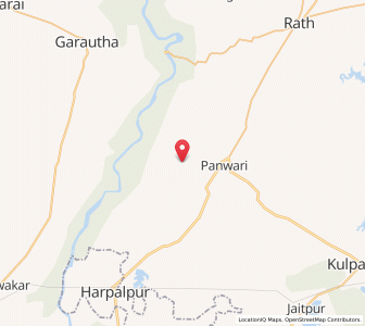 Map of Laulara, Uttar Pradesh