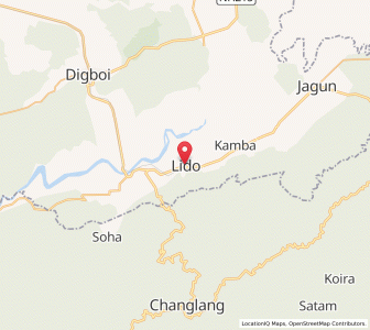 Map of Ledo, Goa