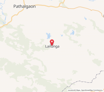Map of Lelanga, Chhattisgarh