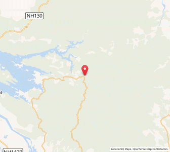 Map of Lemru, Chhattisgarh