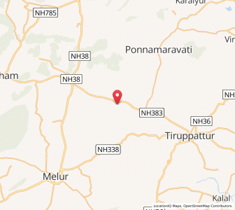 Map of Liavandippatti, Mizoram