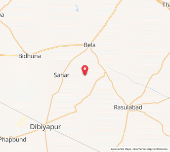 Map of Lidhora, Uttar Pradesh