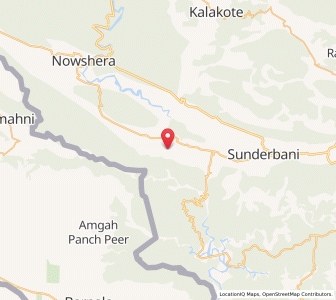 Map of Liki, Kashmir