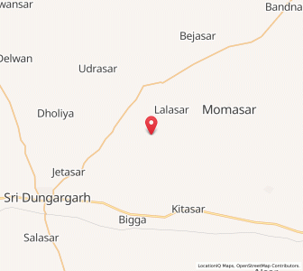 Map of Likmadesar, Rajasthan