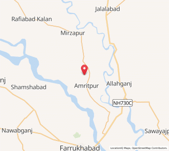 Map of Lilapur, Uttar Pradesh