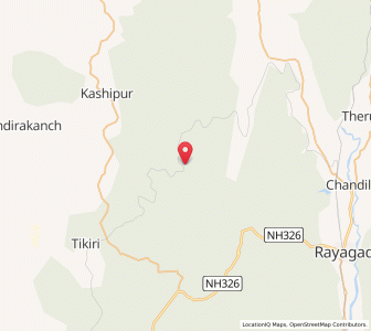 Map of Liligumma, Odisha