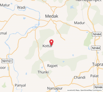 Map of Lingainpalli, Andhra Pradesh