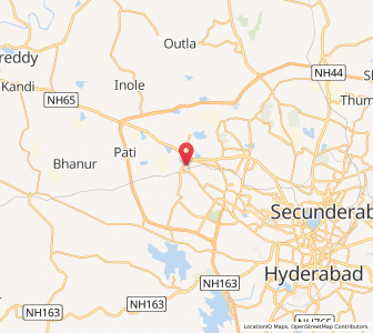 Map of Lingampalli, Andhra Pradesh
