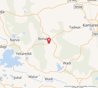 Map of Lingampet, Andhra Pradesh