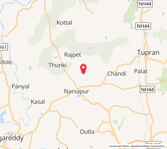 Map of Lingapuram, Andhra Pradesh