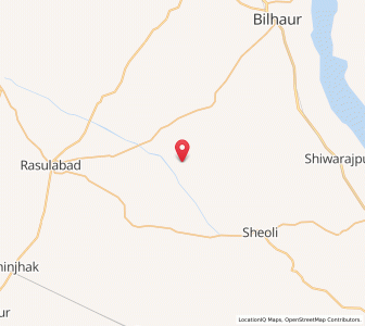 Map of Lodakhar, Uttar Pradesh