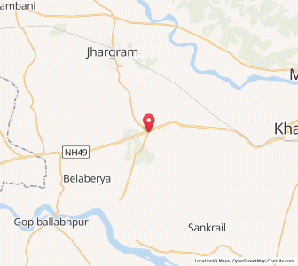 Map of Lodhasuli, West Bengal