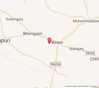 Map of Lodhipur, Uttar Pradesh