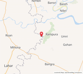 Map of Lohachara, Madhya Pradesh