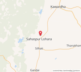 Map of Lohara, Chhattisgarh